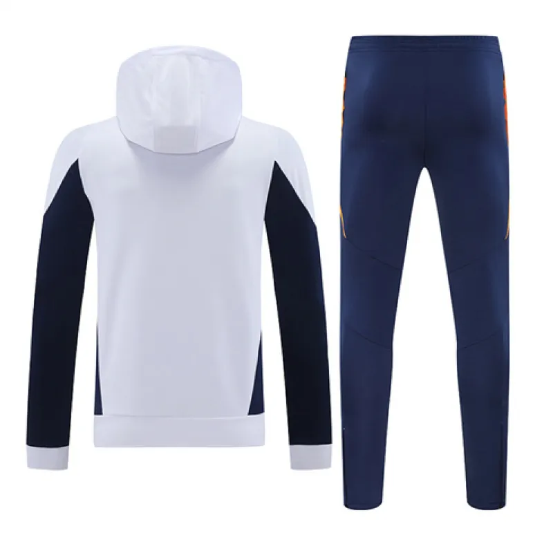 Ropa deportiva con capucha del Real Madrid 2024/25 - Blanco