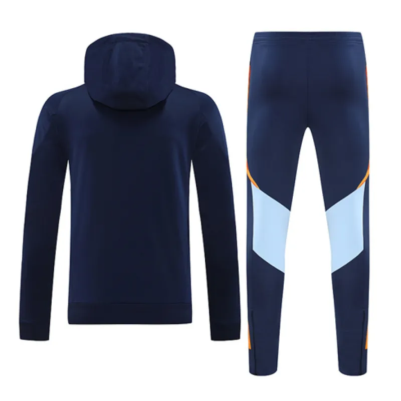 Ropa deportiva con capucha del Real Madrid 2024/25 - Azul