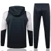 Vêtements de sport à capuche du Real Madrid 2024/25 - Noir