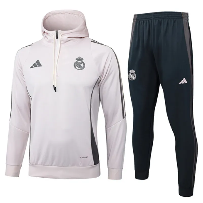 Ropa deportiva con capucha del Real Madrid 2024/25 - Rosa