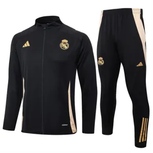 Real Madrid Sports Jacket 2024/25 - Black