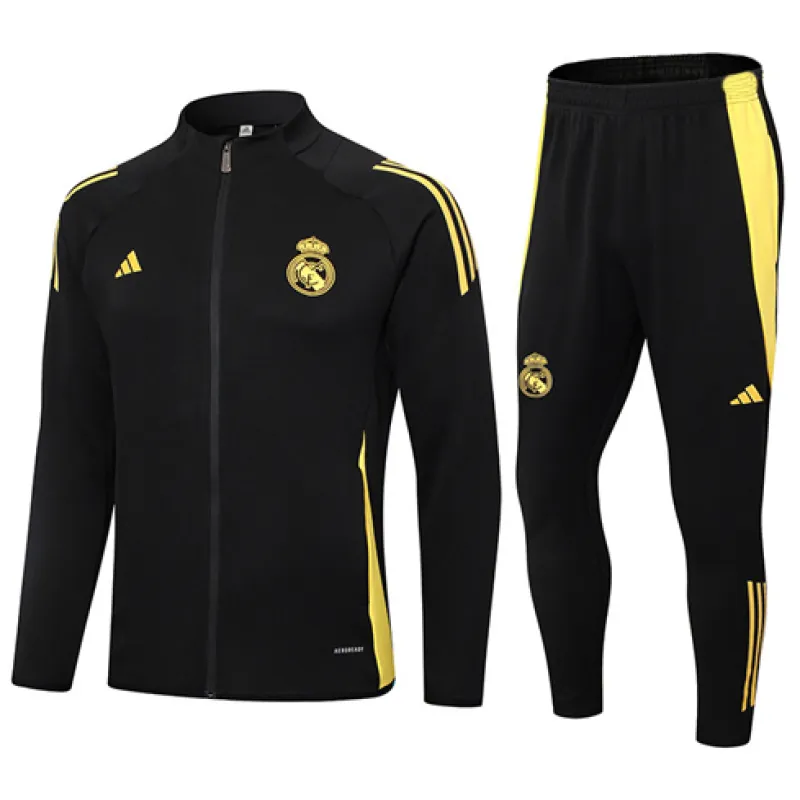 Real Madrid Sports Jacket 2024/25 - Black