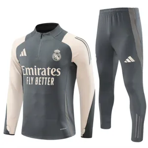 Vêtements de sport du Real Madrid 2024/25 - Gris