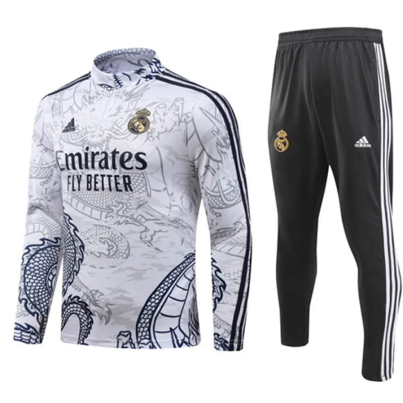 Vêtements de sport du Real Madrid 2024/25 - Blanc