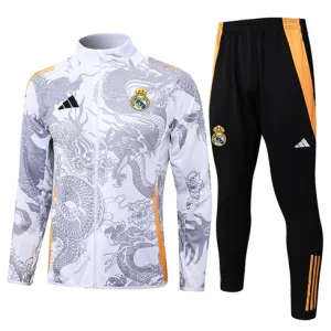 Real Madrid Sports Jacket 2024/25 - White