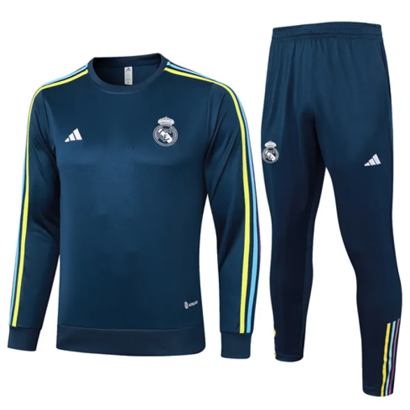 Vêtements de sport du Real Madrid 2024/25 - Bleu
