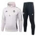 Real Madrid Children's Hooded Sportswear 2024/25 - Pink