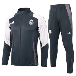 Real Madrid Children's Sports Jacket 2024/25 - Grey