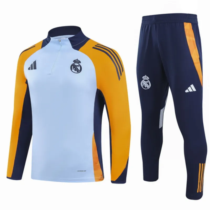 Vêtements de sport pour enfants du Real Madrid 2024/25 - Blanc