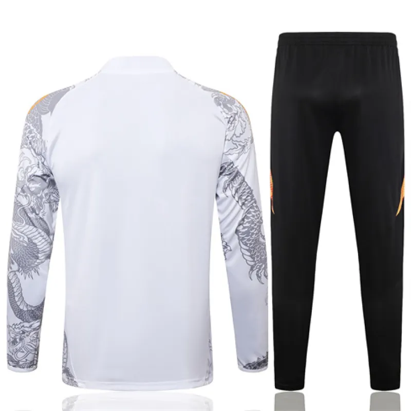 Real Madrid 2024/25 Kids White Sportswear Set