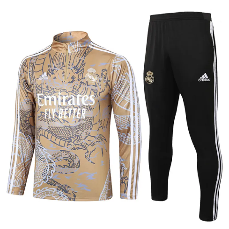 Ropa deportiva para niños del Real Madrid 2024/25 - Oro
