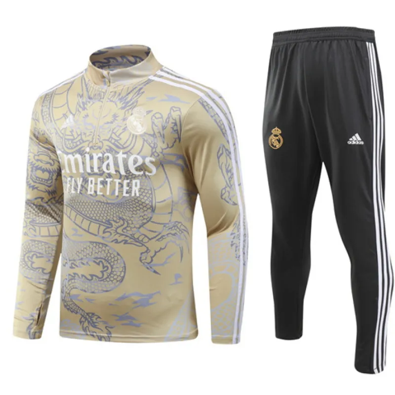 Real Madrid Children's Sportswear 2024/25 - Gold