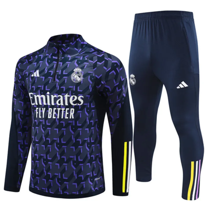 Real Madrid 2024/25 Kinder Trainingsset blau