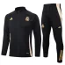 Real Madrid Children's Sports Jacket 2024/25 - Black
