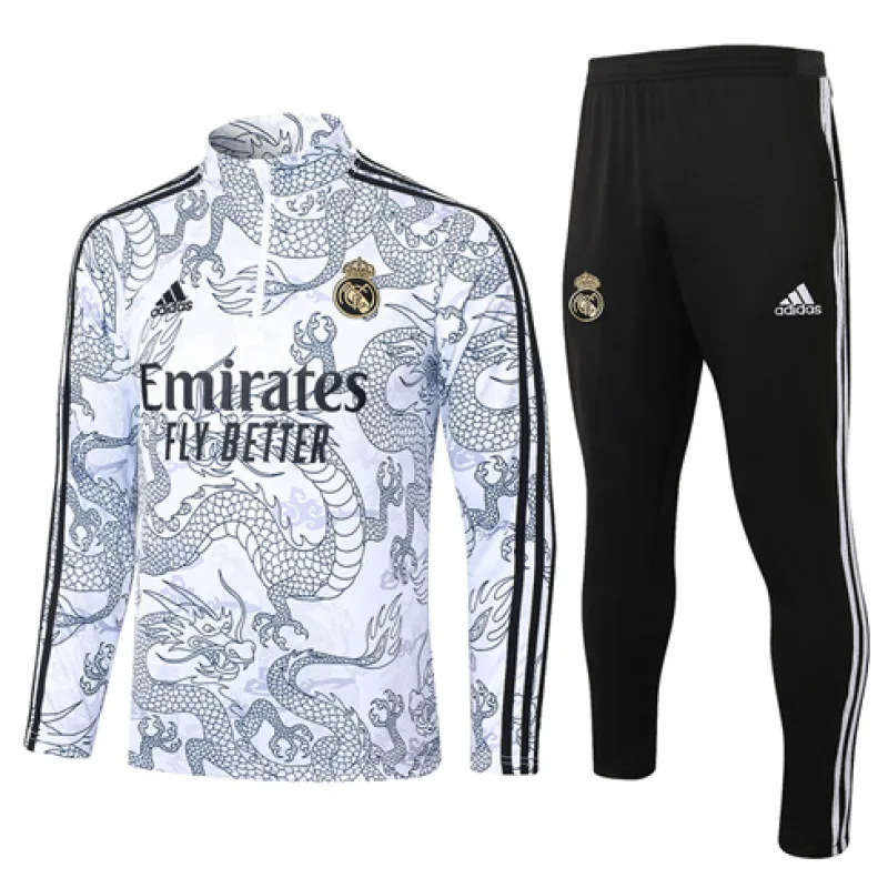 Vêtements de sport pour enfants du Real Madrid 2024/25 - Blanc