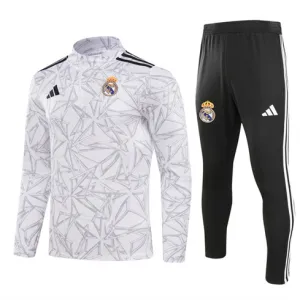 Vêtements de sport pour enfants du Real Madrid 2024/25 - Blanc