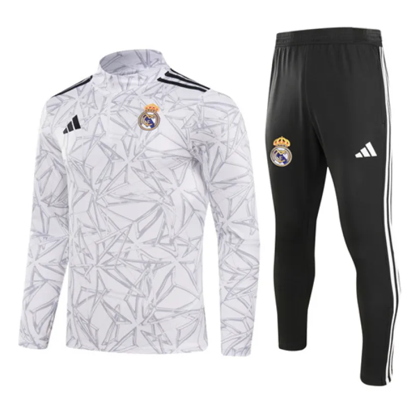 Ropa deportiva para niños del Real Madrid 2024/25 - Blanca