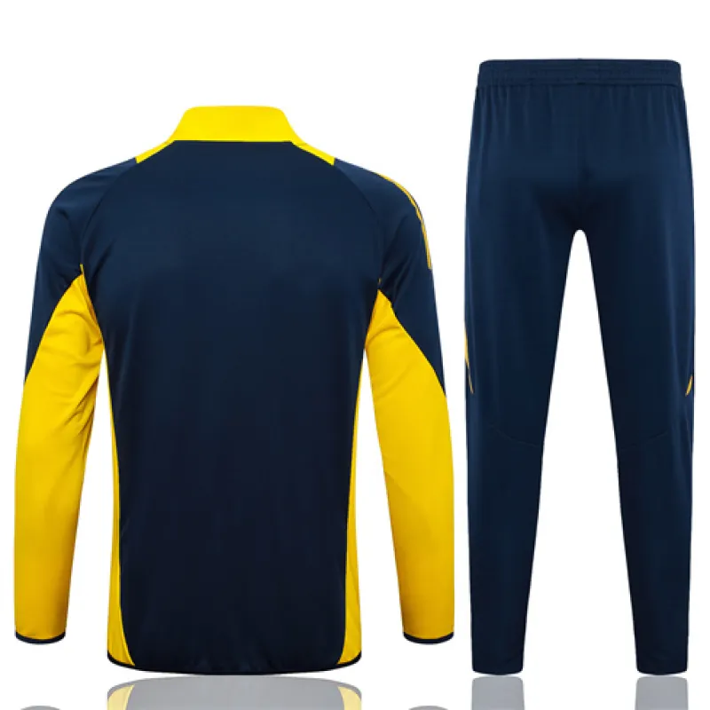Real Madrid 2024-25 Kids Sports Jacket - Blue