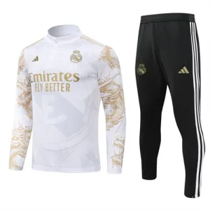 Vêtements de sport pour enfants du Real Madrid 2024/25 - Blanc