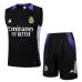 Real Madrid Shorts and Vest Set 2024/25 - Black