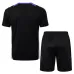 Maglia di allenamento+shorts del Real Madrid 2024/25 - Nero