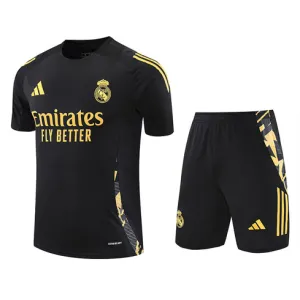Real Madrid Training Jersey+Shorts 2024/25 - Black
