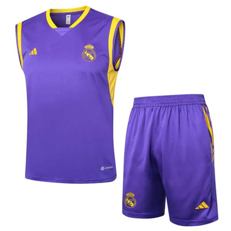 Real Madrid Shorts and Vest Set 2024/25 - Purple