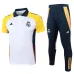 Conjunto polo de entrenamiento Real Madrid 2024/25 blanco con pantalón