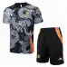 Camiseta de entrenamiento + pantalones cortos para niños del Real Madrid 2024/25 - Negro