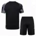Camiseta de entrenamiento + pantalones cortos para niños del Real Madrid 2024/25 - Negro