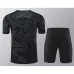 Camiseta de entrenamiento+pantalones cortos del Real Madrid 2024/25 - Negro