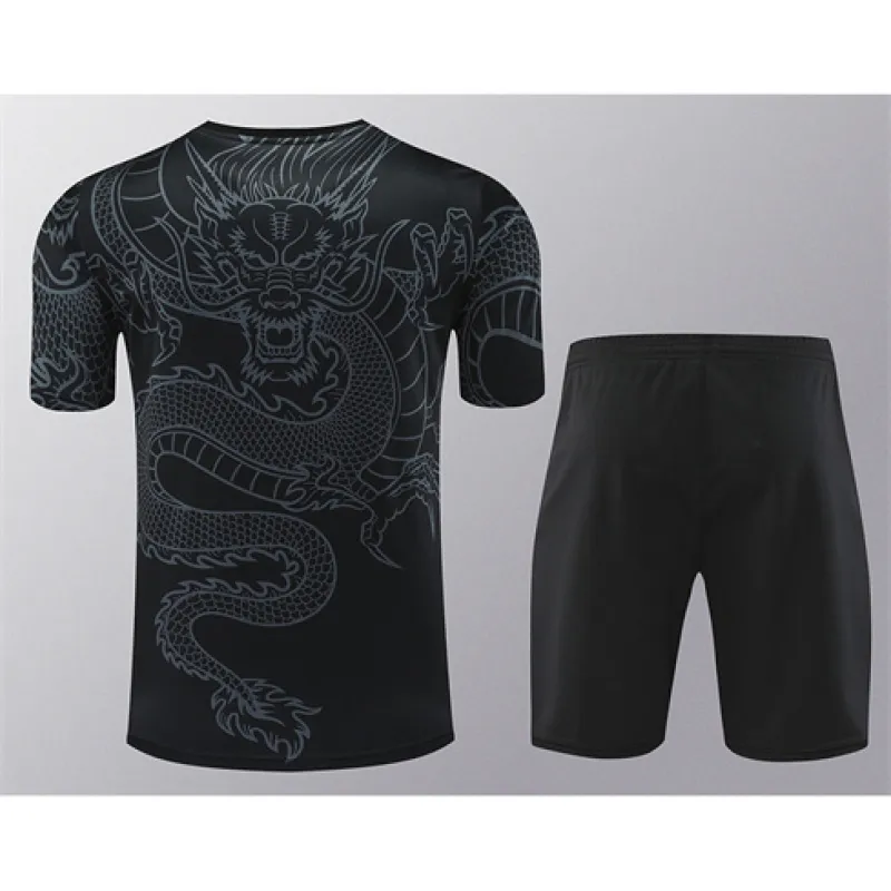 Camiseta de entrenamiento+pantalones cortos del Real Madrid 2024/25 - Negro