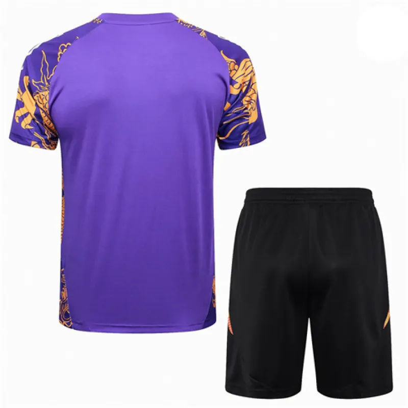 Real Madrid Training Jersey + Shorts 2024/25 - Purple