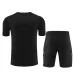 Camiseta de entrenamiento + pantalones cortos para niños del Real Madrid 2024/25 - Negro