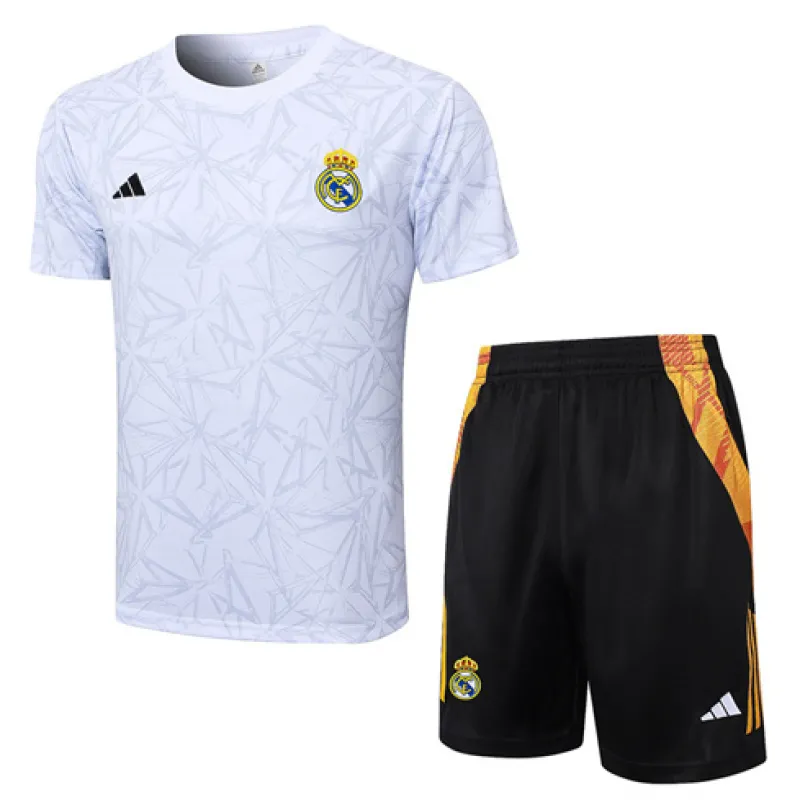 Real Madrid Training Jersey + Shorts 2024/25 - White