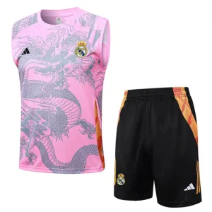 Real Madrid Shorts and Vest Set 2024/25 - Pink