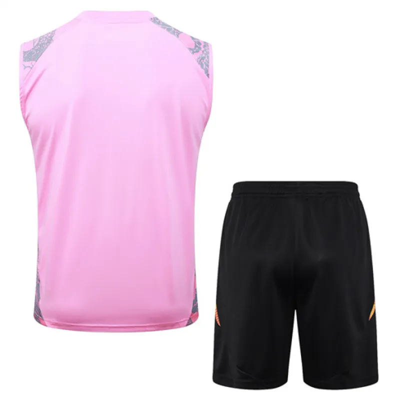 Real Madrid Shorts and Vest Set 2024/25 - Pink