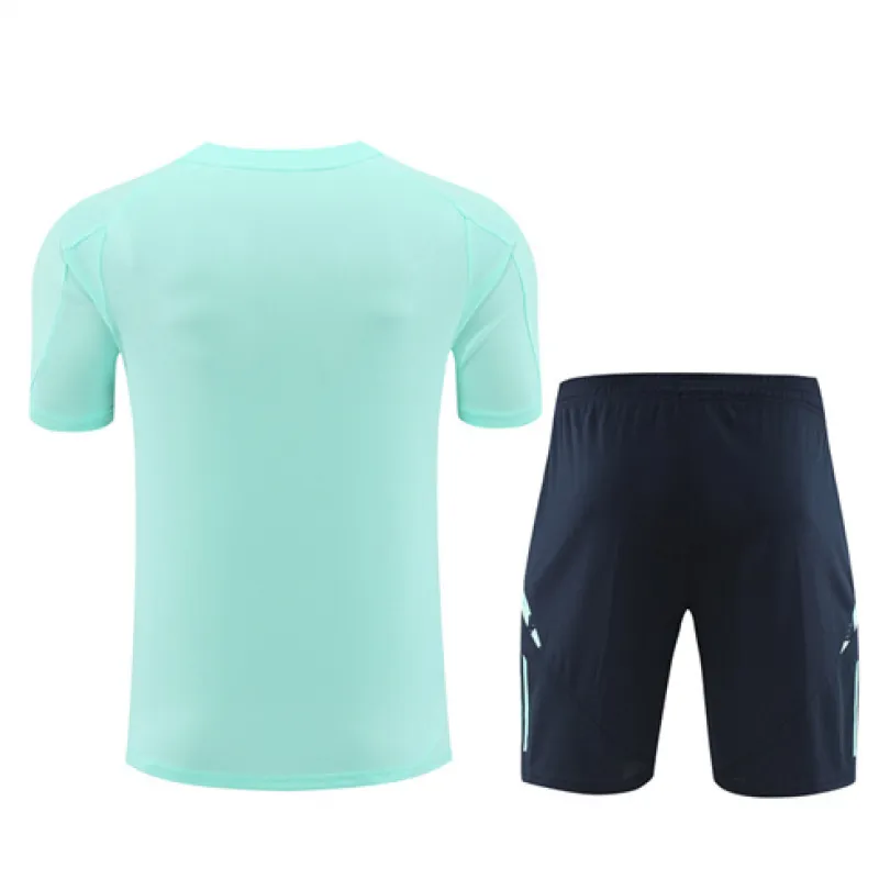 Maillot de formation + shorts du Real Madrid 2024/25 - Bleu
