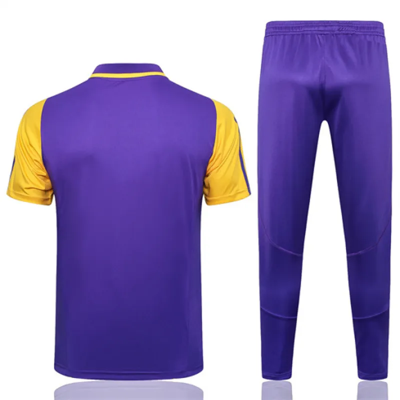 Real Madrid Training Polo Shirt + Trousers 2024/25 - Purple