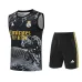 Ensemble shorts et gilet du Real Madrid 2024/25 - Noir