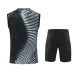 Ensemble shorts et gilet du Real Madrid 2024/25 - Noir