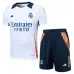Camiseta de entrenamiento + pantalones cortos del Real Madrid 2024/25 - Blanca