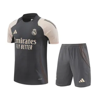 Real Madrid Training Jersey + Shorts 2024/25 - Grey