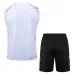 Ensemble de shorts et de gilet du Real Madrid 2024/25 - Blanc