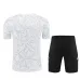 Camiseta de entrenamiento + pantalones cortos del Real Madrid 2024/25 - Blanca