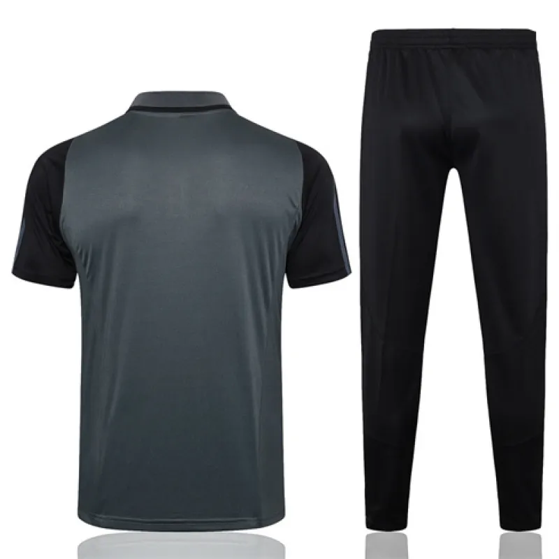 Camisa polo de entrenamiento + pantalones del Real Madrid 2024/25 - Gris