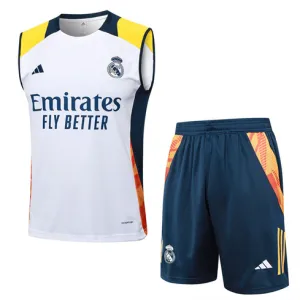 Real Madrid Shorts and Vest Set 2024/25 - White