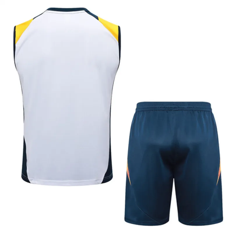 Real Madrid Shorts- und Weste-Set 2024/25 - Weiß