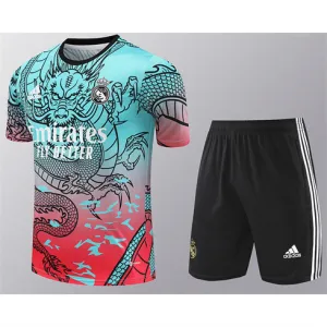 Maillot de formation + shorts du Real Madrid 2024/25 - Bleu