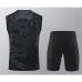Ensemble shorts et gilet du Real Madrid 2024/25 - Noir